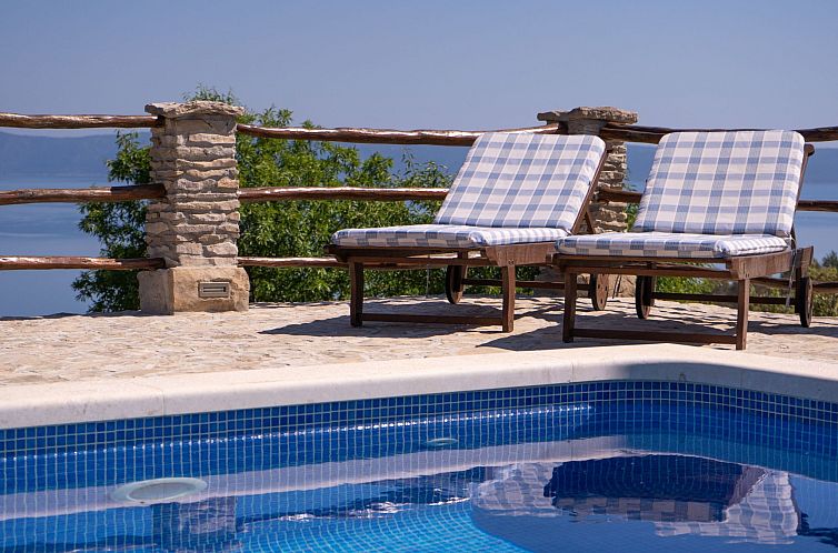 Unterkunft 10311705 - Ferienhaus Dalmatien - Vakantiehuis Ranch Visoka in Selca mit Panoramablick aufs Me