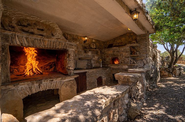 Vakantiehuis Ranch Visoka in Selca mit Panoramablick aufs Me