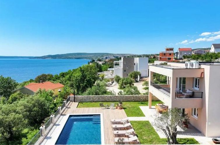 Unterkunft 10313919 - Ferienhaus Dalmatien - Vakantiehuis Seaview Villa Grota with swimming pool