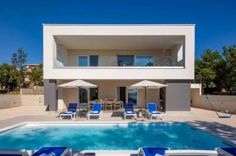 Unterkunft 10313920 - Ferienhaus Dalmatien - Vakantiehuis Seaview Villa Deep Green with pool