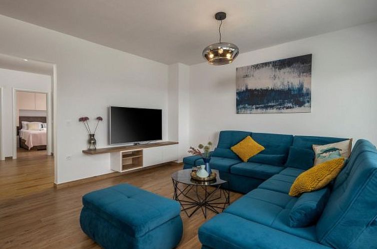 Vakantiehuis Seaview Villa Deep Green with pool