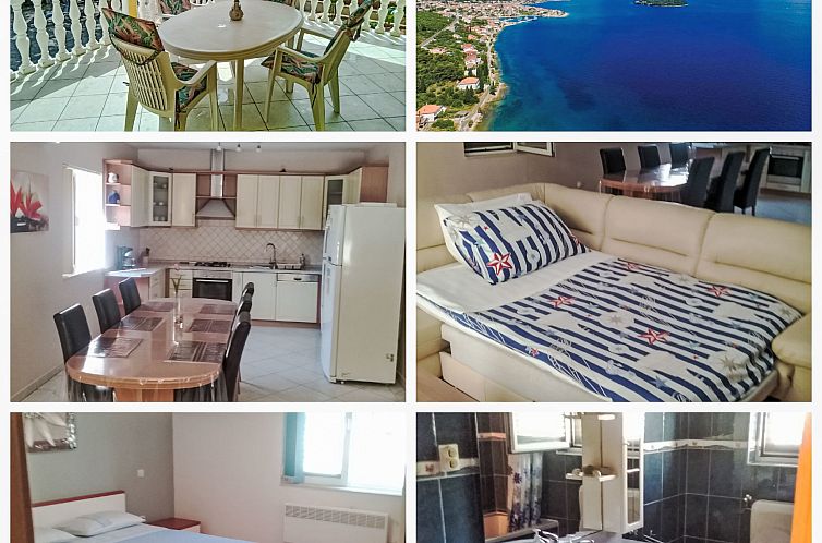 Appartement mit Terrasse am Meer