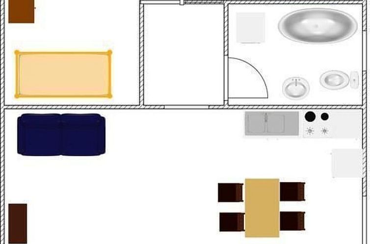 Appartement Wohnung direkt am Strand