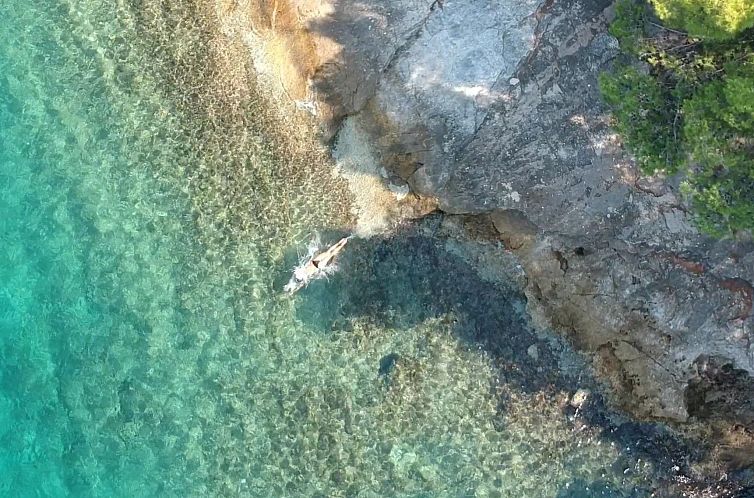 Appartement in der ersten Etage mit Meerblick