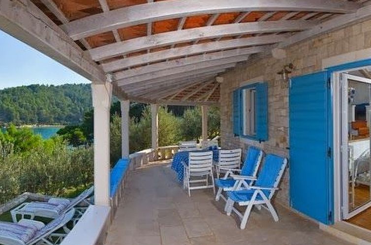 Unterkunft 10316318 - Ferienhaus Dalmatien - Vakantiehuis Romantisches traditionelles Natursteinhaus in e