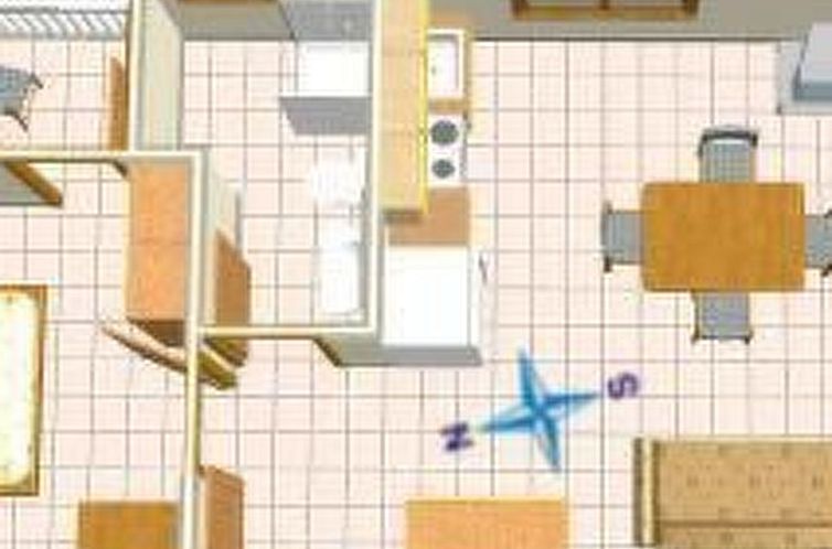 Appartement Wohnung im zweiten Stock mit Balkonen