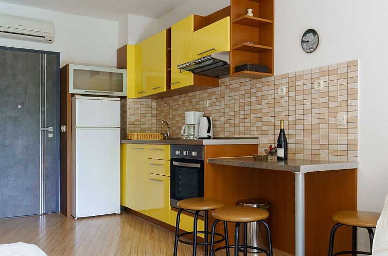 Appartement Studio mit Balkon für drei Personen