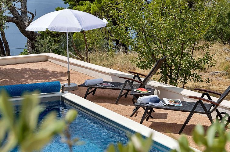 Appartement Villa Berulia in Brela - Meerblick