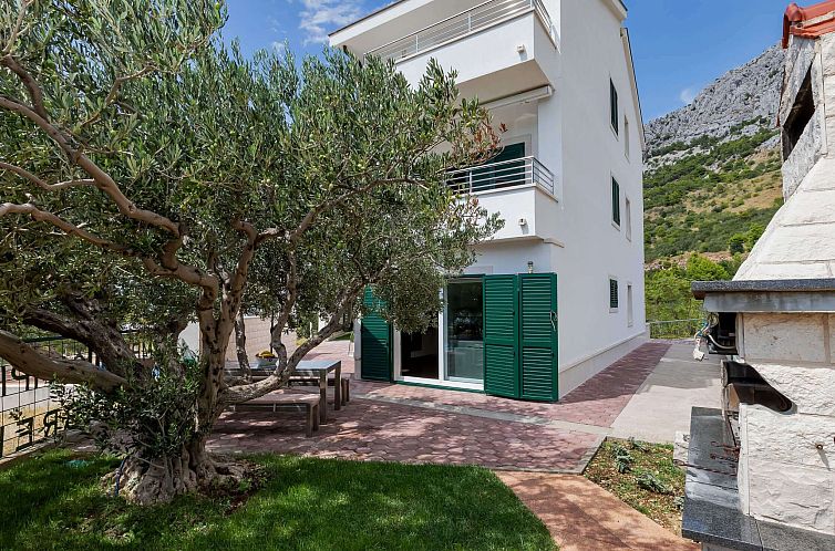 Appartement Villa Berulia in Brela - Meerblick