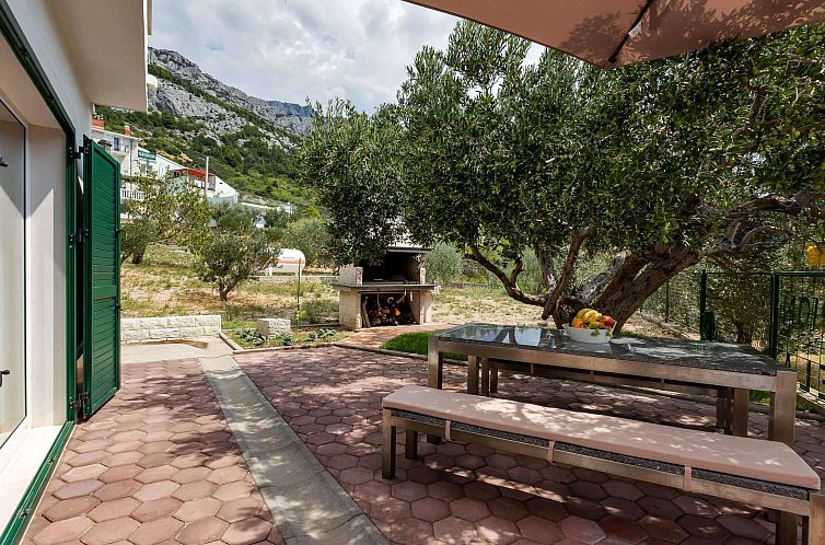 Appartement Villa Berulia in Brela - Meerblick