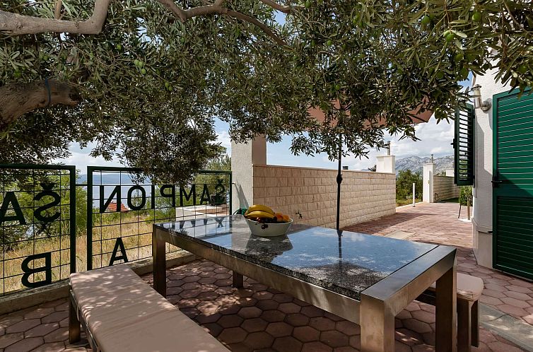 Appartement Villa Berulia in Brela - Meerblick