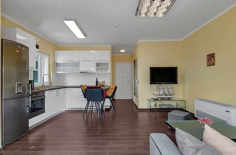 Appartement Villa Berulia in Brela - Meerblick