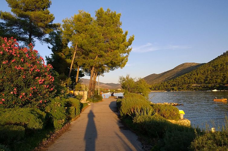 Appartement mit einer überdachten Terrasse