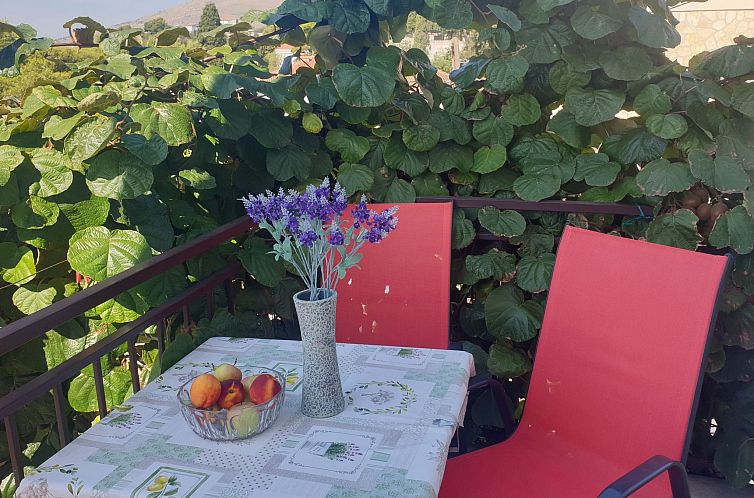 Appartement für vier Personen, mit einem Balkon