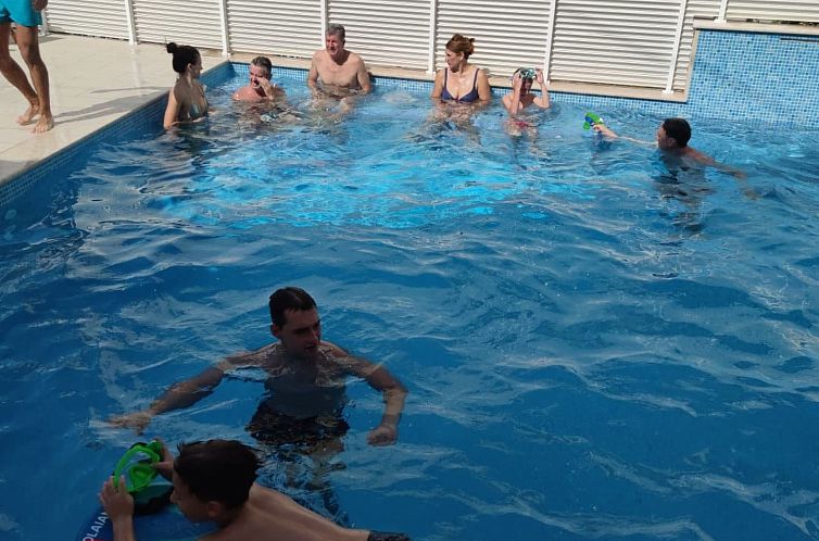 Appartement für vier Personen, mit einem Balkon