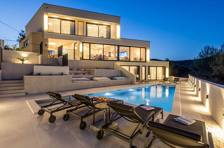 Vakantiehuis Mar Escape Villa mit Pool und Meerblick Kroatie