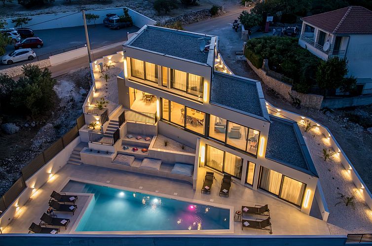 Vakantiehuis Mar Escape Villa mit Pool und Meerblick Kroatie