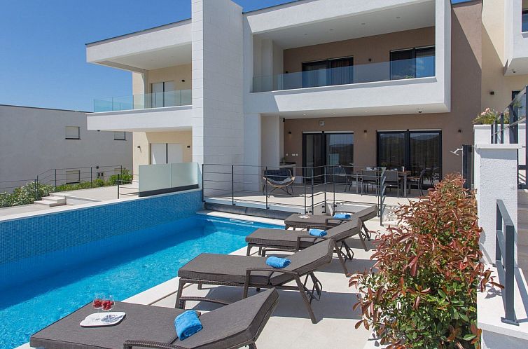 Unterkunft 1032030 - Ferienhaus Dalmatien - Vakantiehuis Ferienvilla "Orangenbaum" mit Blick auf das Was