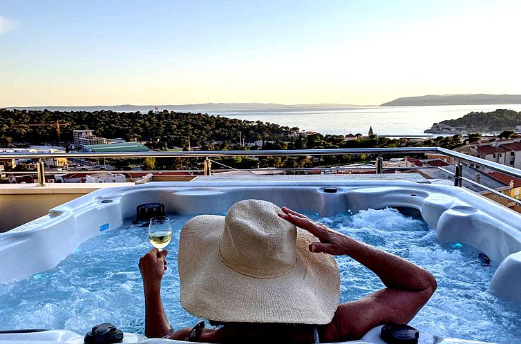 Appartement in Makarska mit Panoramablick