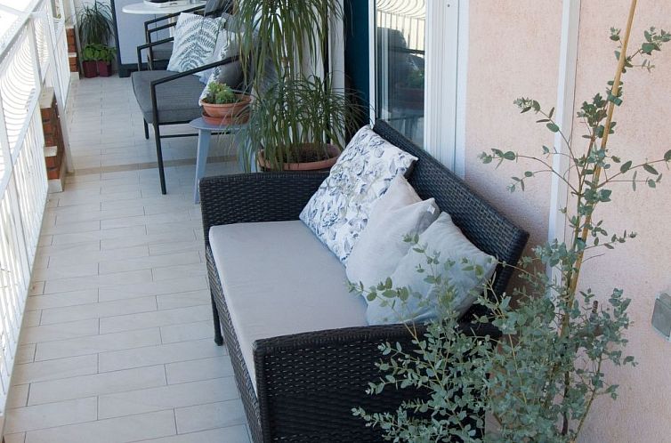 Appartement in Makarska mit Panoramablick