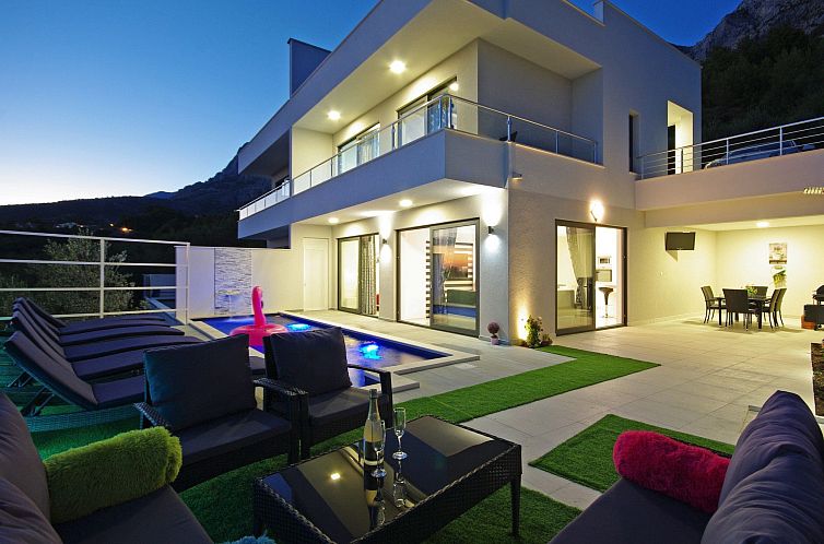 Unterkunft 1032334 - Ferienhaus Dalmatien - Vakantiehuis in Makarska mit Privatem Pool