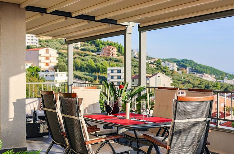 Appartement Penthousewohnung mit Whirlpool und Meerblick