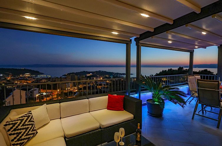 Appartement Penthousewohnung mit Whirlpool und Meerblick