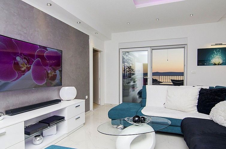 Appartement Penthousewohnung mit Whirlpool und Meerblick