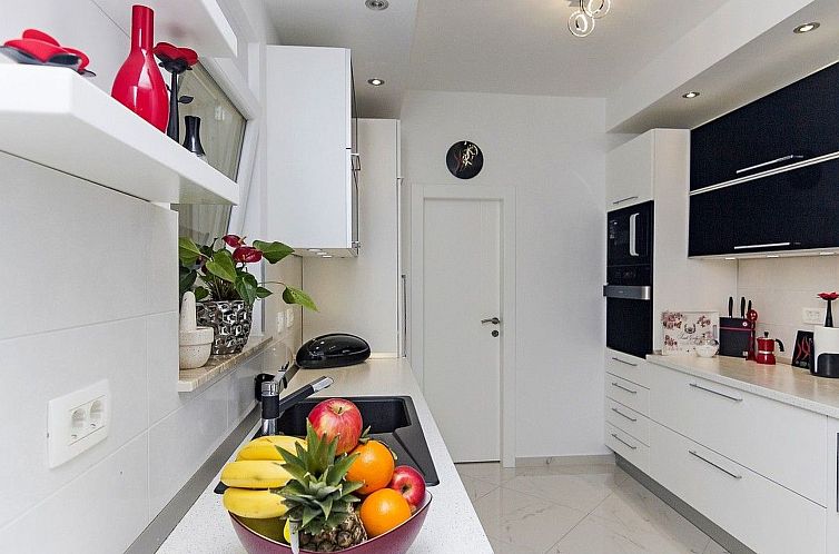 Appartement Penthousewohnung mit Whirlpool und Meerblick