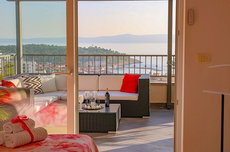 Appartement Penthousewohnung mit Whirlpool und Meerblick