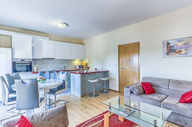 Vakantiehuis "Villa Rock" mit Blick auf das Wasser