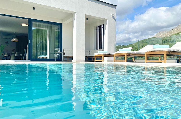 Unterkunft 1032426 - Ferienhaus Dalmatien - Vakantiehuis Villa mit beheiztem Infinity-Pool und Massaged?