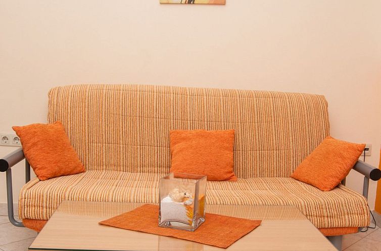 Appartement Modern eingerichtete Ferienwohnung orange