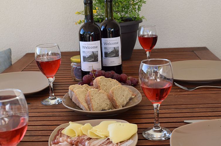 Vakantiehuis Ferienvilla mit Pool und Blick auf das Adriatis