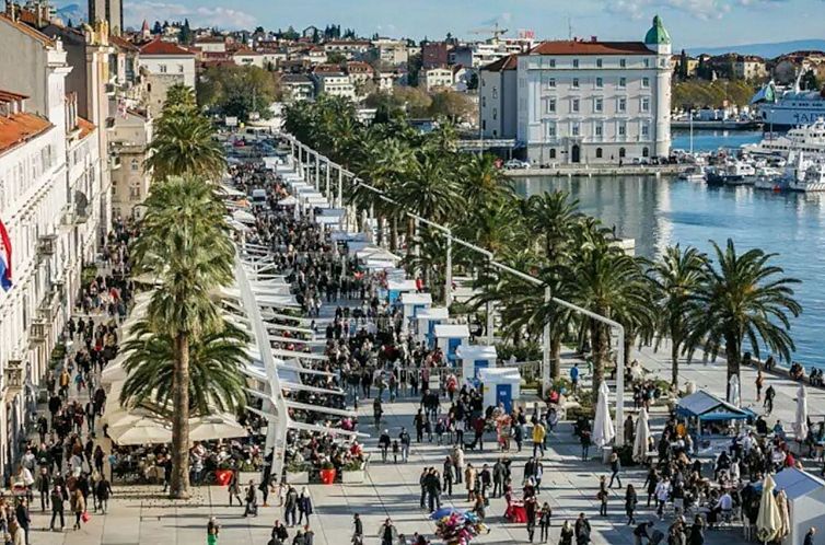 Appartement Maja großer Balkon 7 Minuten zu Fuß zum Strand