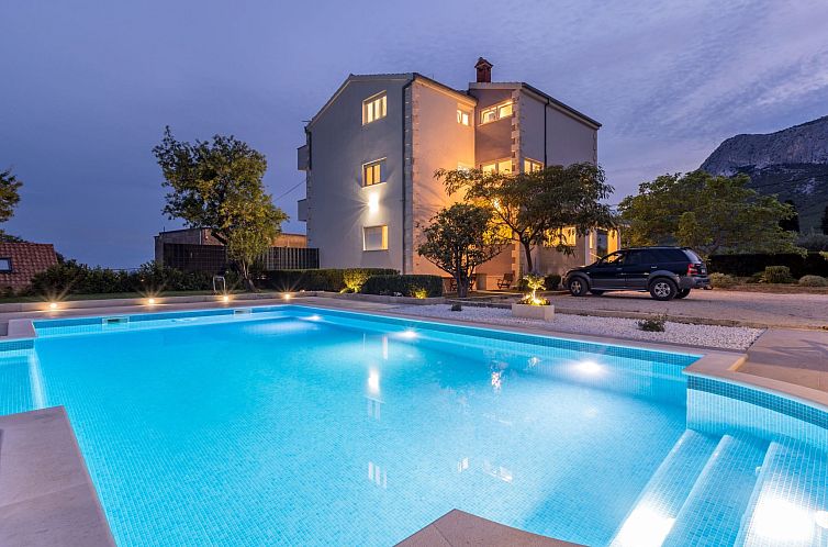 Unterkunft 10325112 - Ferienhaus Dalmatien - Vakantiehuis Villa Melki mit großem Privatpool