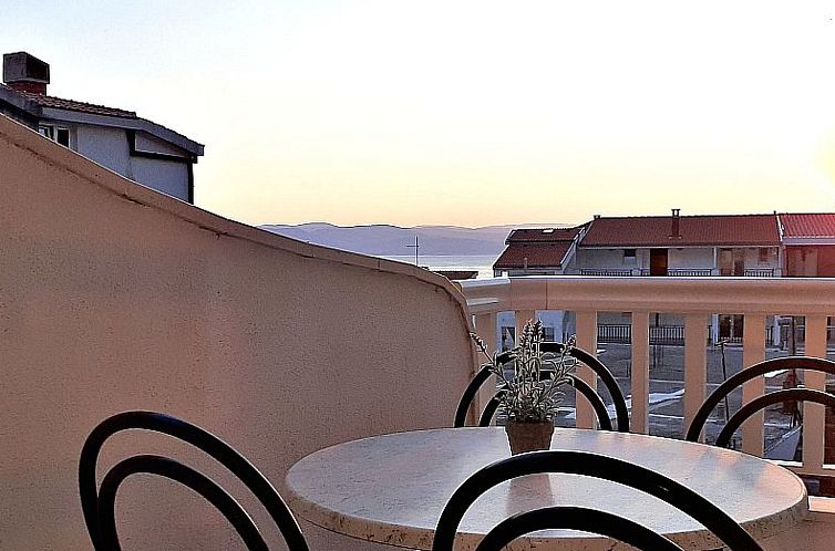 Appartement Wohnung mit Balkon und Meerblick in Strandnähe