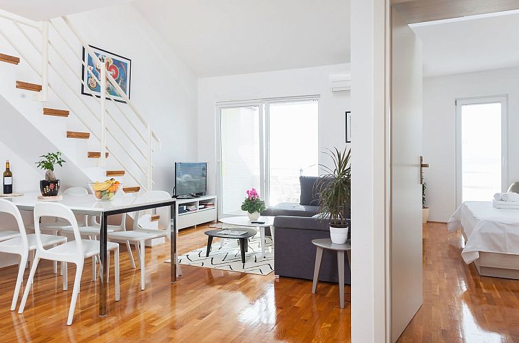 Unterkunft 1032916 - Appartement Dalmatien - Appartement Wohnung mit Blick auf das Wasser