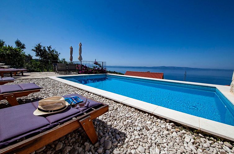 Unterkunft 1033014 - Ferienhaus Dalmatien - Vakantiehuis Wunderschöne Steinvilla mit tollem Ausblick