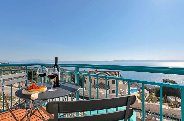 Vakantiehuis "Podgora" mit Blick auf das Wasser