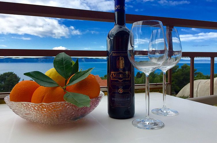 Appartement "Slaven" mit Blick auf das Wasser