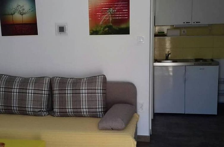 Vakantiehuis mit überdachter Terrasse und Meerblick