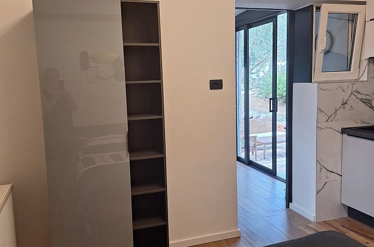 Appartement Studio für zwei Personen im Erdgeschoss