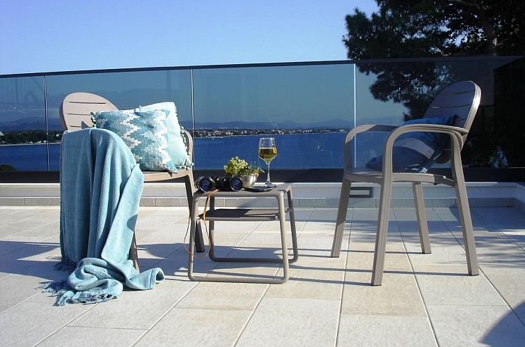 Appartement Luxuriöses Penthouse mit Meerblick und Sauna