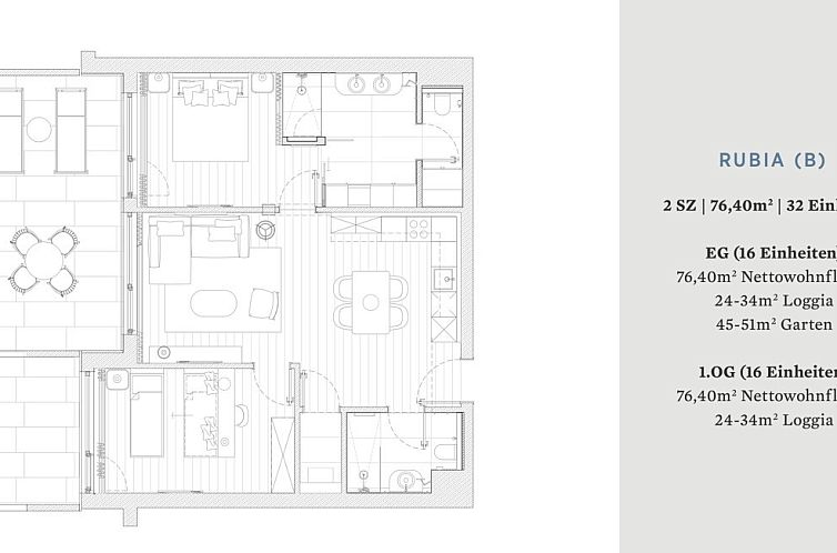 Appartement in Petrčane