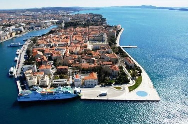 Appartement Appartement in Kožino mit Garten, Terrasse und 