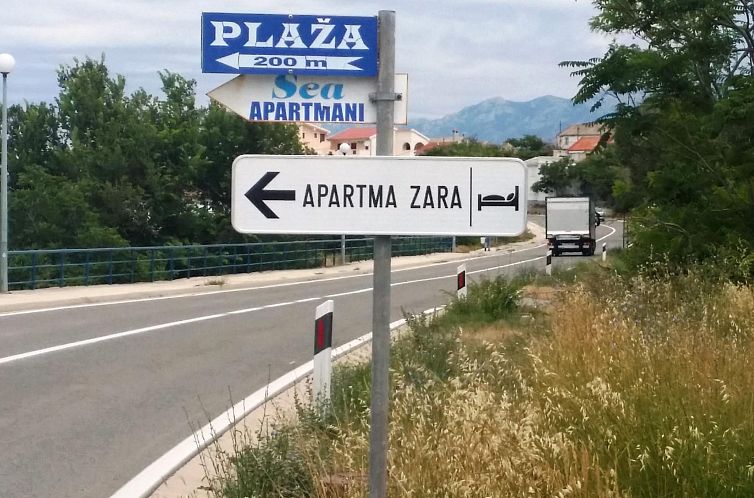 Appartement "Zara" mit Blick auf das Wasser