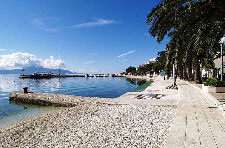Unterkunft 10352711 - Appartement Dalmatien - Appartement Gesamte Wohnung in Gradac mit Möbliertem Balkon