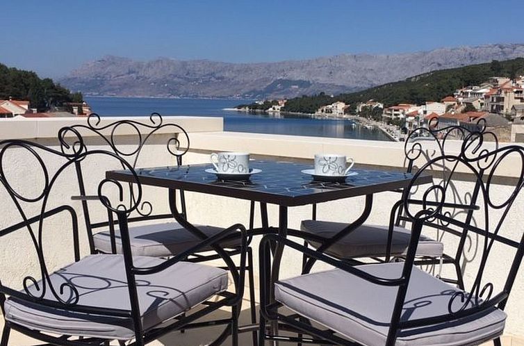 Unterkunft 1039017 - Appartement Dalmatien - Appartement Hütte "Moj mir" mit Blick auf das Wasser