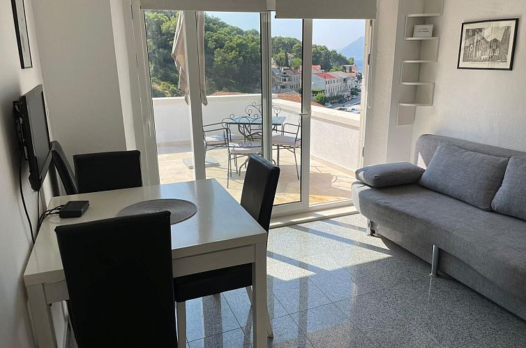Appartement Hütte "Moj mir" mit Blick auf das Wasser